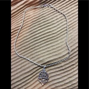 Genuine Tous Sterling Silver Pendant and Chain